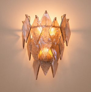 Rhombus wall lamp by Eichholtz