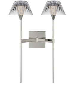 Blaze 19’ double wall lamp by Waterford