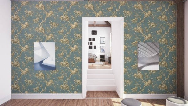 Ashfield Floral Ralph Lauren Home wallpaper, from the Signature Papers collection