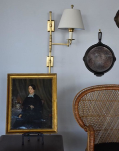 Wall lamp E.F.Chapman Dorchester Double