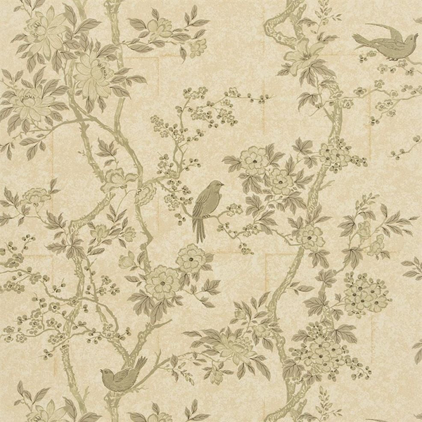 Marlowe Floral Dove Ralph Lauren Home wallpaper, from the Signature Papers II collection