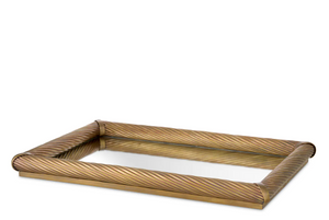 Salvi Rectangular S tray by Eichholtz 