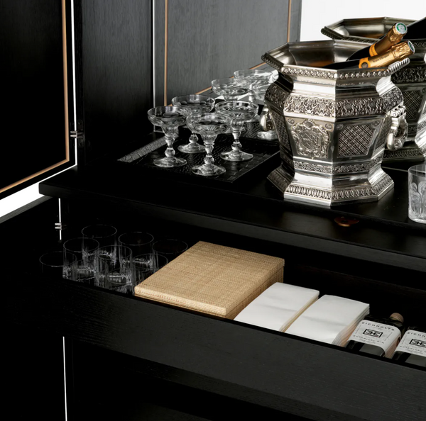 Kellam bar shelf by Eichholtz