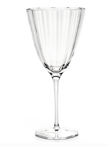 Ralph Lauren Home crystal water glass, from the Isabel collection