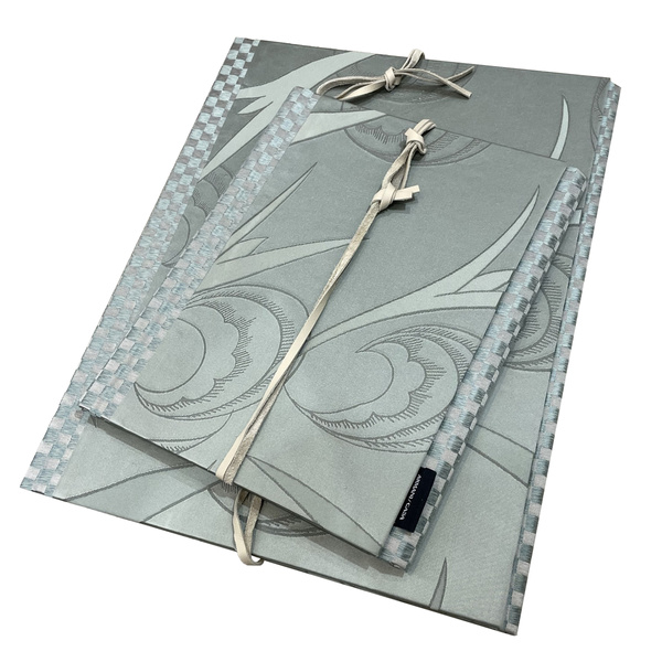 Mały folder na dokumenty Armani Casa, Sanzio Green