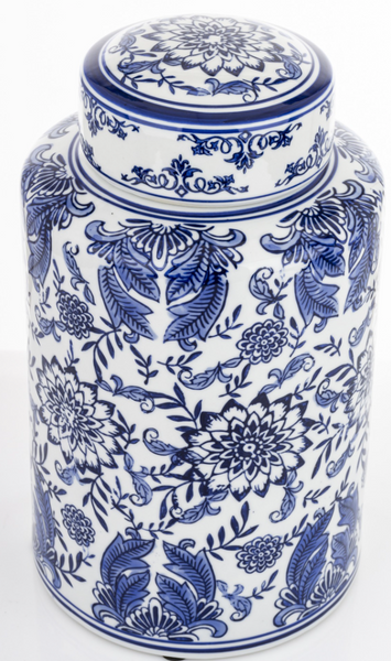 Blue Ornament Classic Ceramic Vase