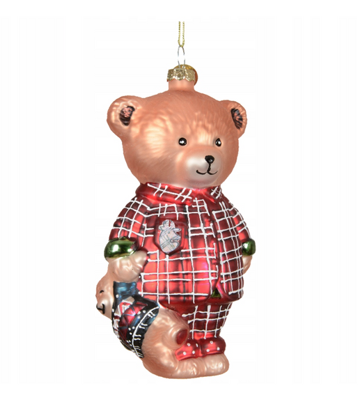 Christmas decoration - Teddy bear in pajamas
