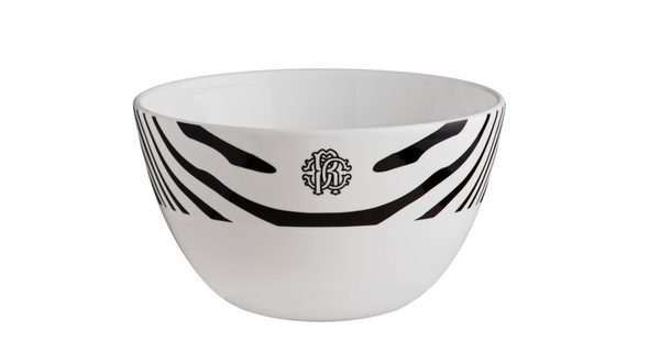Miseczka do zupy Roberto Cavalli Home, z kolekcji Zebrage