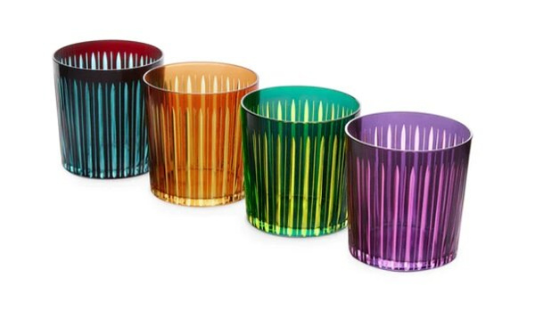 Prism Double Old Fashioned Glasses - Assorted (Set of 4)