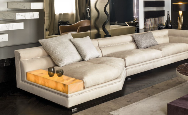 Ansel sofa by Longhi