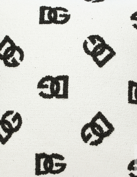 Poduszka bouclé Dolce&Gabbana, DG Logo