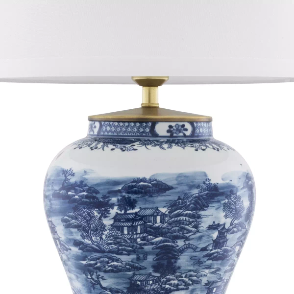 Lampa stołowa Eichholtz Chinese Blue