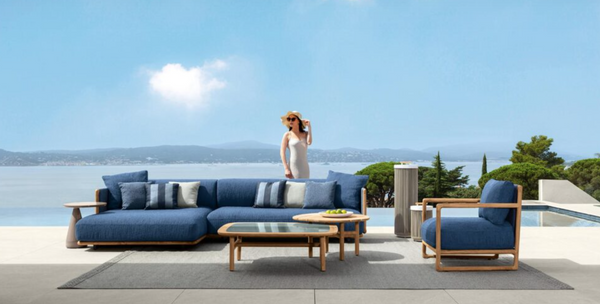 Jun three-seater sofa by Talenti