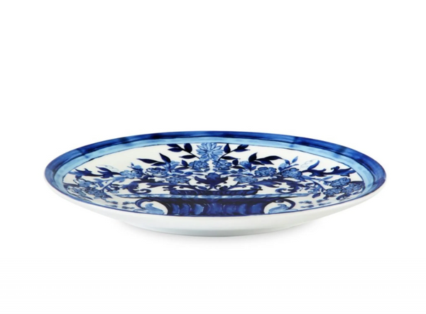 Set of two Dolce&Gabbana dinner plates, Blu Mediterraneo