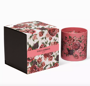 Rosa Moschata scented candle by Dolce&Gabbana