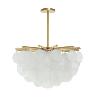 Nimbus Round Chandelier by CTO Lighting