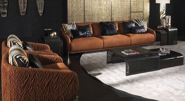 Roberto Cavalli Home Interiors Clifton armchair