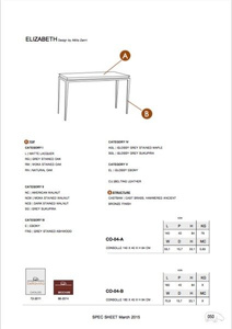 Konsola  Bellavista Collection Elizabeth 