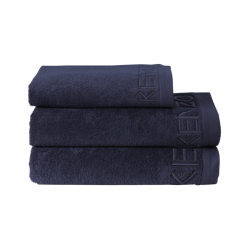 Bawełniany ręcznik Kenzo, z kolekcji Iconic (Navy)