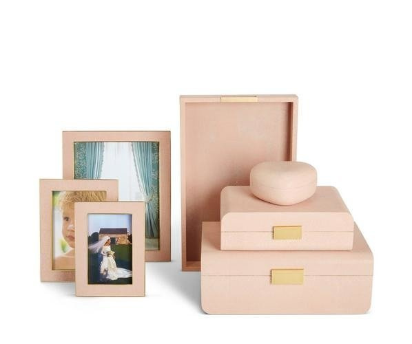 Pudełko Aerin Shagreen-Large