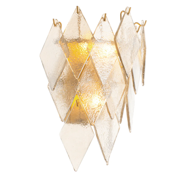 Rhombus wall lamp by Eichholtz