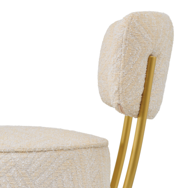 Carleton countertop bar stool by Eichholtz