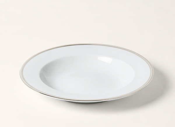 Ralph Lauren Home porcelain soup plate, from the Wilshire collection