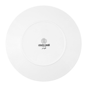 Roberto Cavalli Home dinner plate, from the Giraffa collection