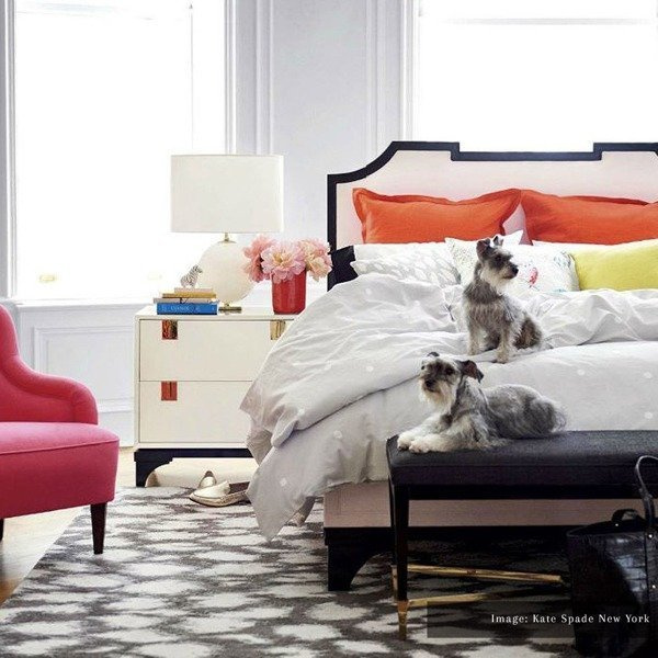 Lampa stołowa Elsie 12" projektu Kate Spade New York