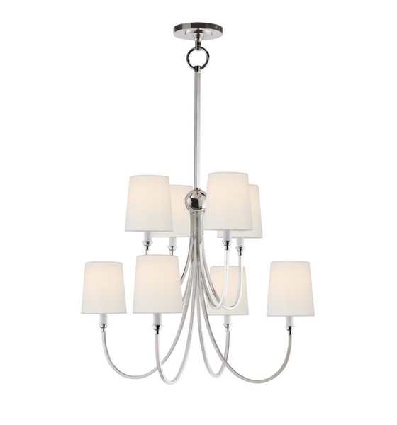 Thomas O'Brien Reed Large Chandelier