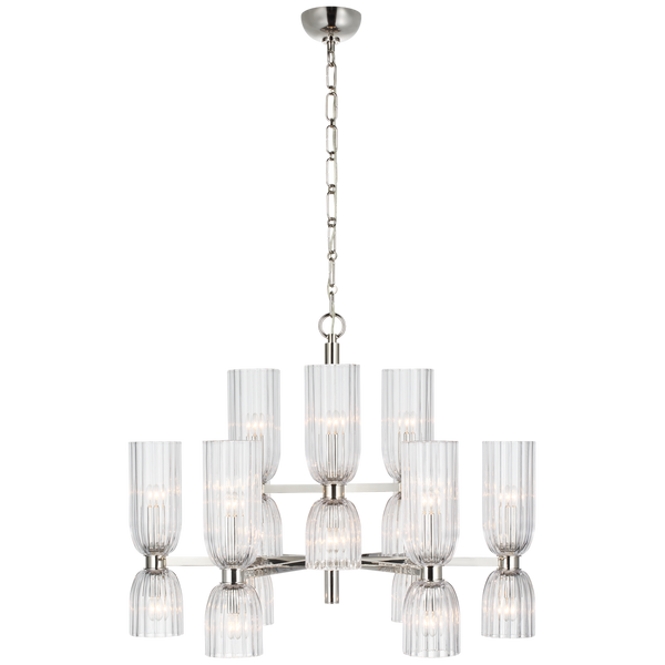 Aerin Asalea Medium Chandelier by Visual Comfort 