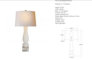 Table Lamp E.F Chapman Contemporary