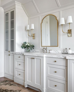 Hulton Double wall lamp by Thomas O'Brien