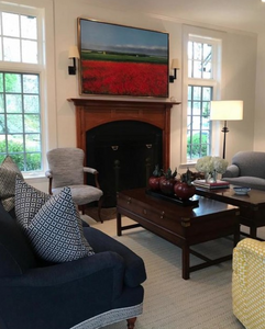 Square Tube Single wall lamp by Chapman & Myers