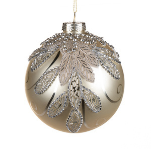 Christmas ornament- Champagne Bomb with ornaments
