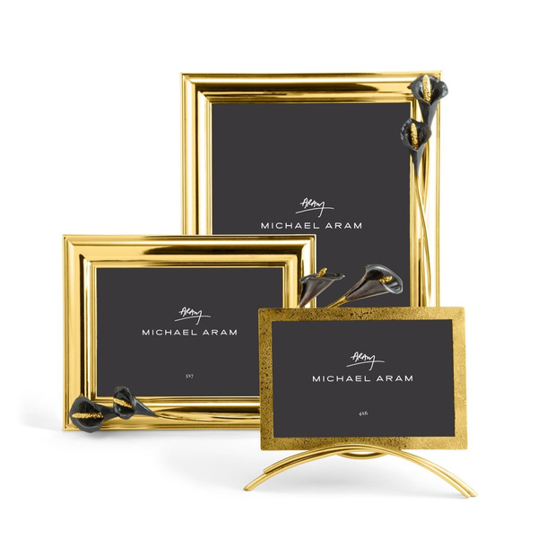 Michael Aram photo frame, from the Calla Lily Midnight collection