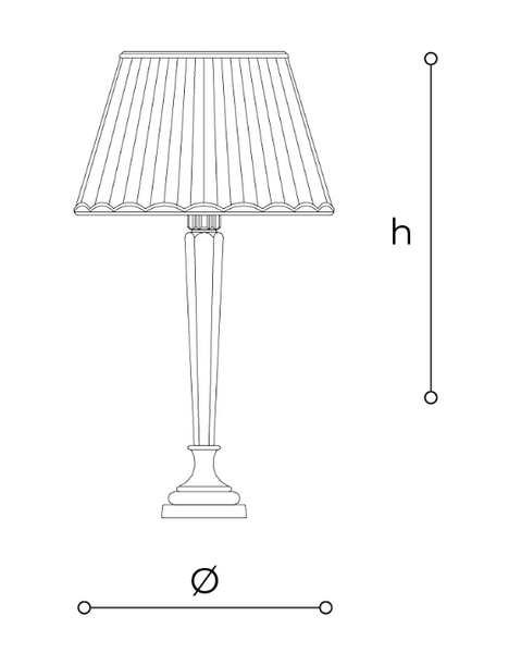 Tavolo table lamp by Italamp