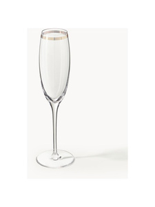 Armani Casa champagne glass, from the Dvorak collection