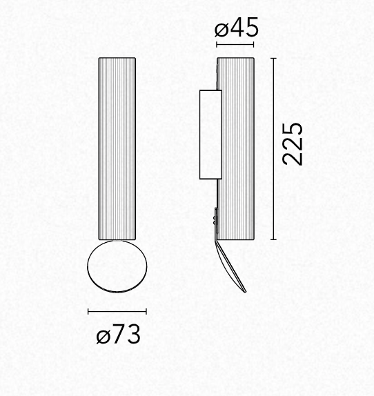 Flauta Spiga 1 garden lamp by Flos