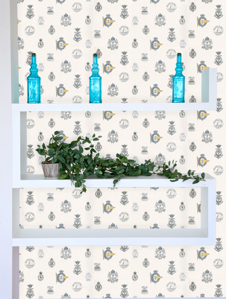 Rowthorne Crest Ralph Lauren Home Wallpaper. from the Signature Papers III collection