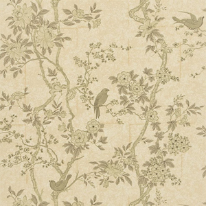 Tapeta Marlowe Floral Dove Ralph Lauren Home, z kolekcji Signature Papers II