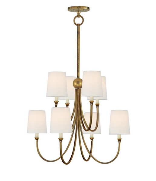 Żyrandol Reed Large projektu Thomas O'Brien marki Visual Comfort