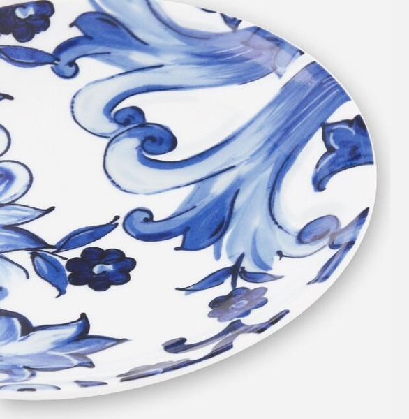 Zestaw dwóch talerzy deserowych Dolce&Gabbana, Blu Mediterraneo
