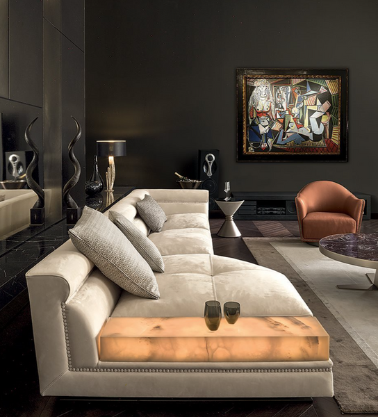 Ansel sofa by Longhi