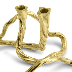 Set of two candle holders by Michael Aram, from the Vine collection