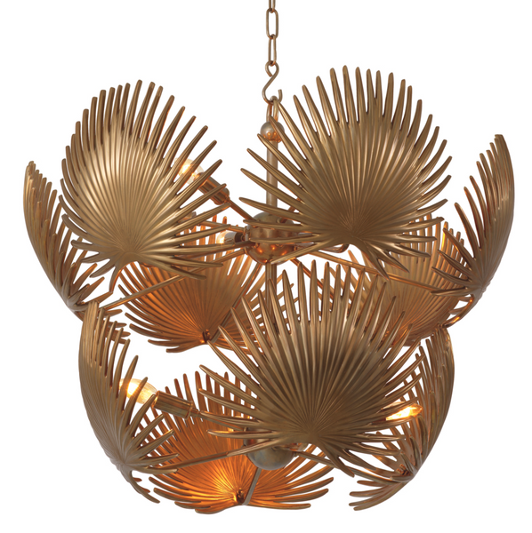 Foliage chandelier by Eichholtz