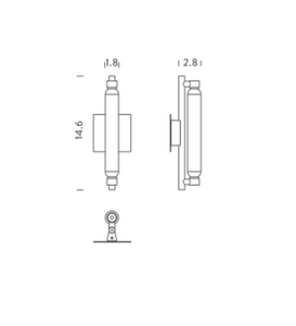 Kinkiet La Roche marki Nemo Lighting