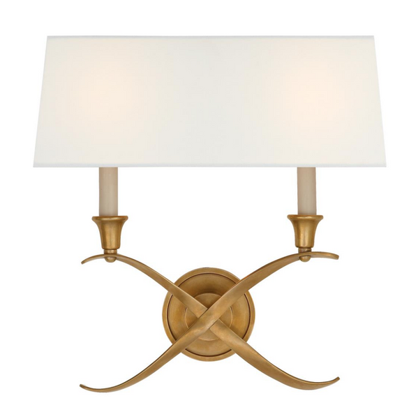 Kinkiet Chapman & Myers Cross Bouillotte Large marki Visual Comfort