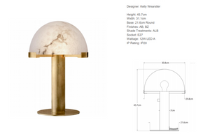 Lampa stołowa Kelly Wearstler Melange marki Visual Comfort