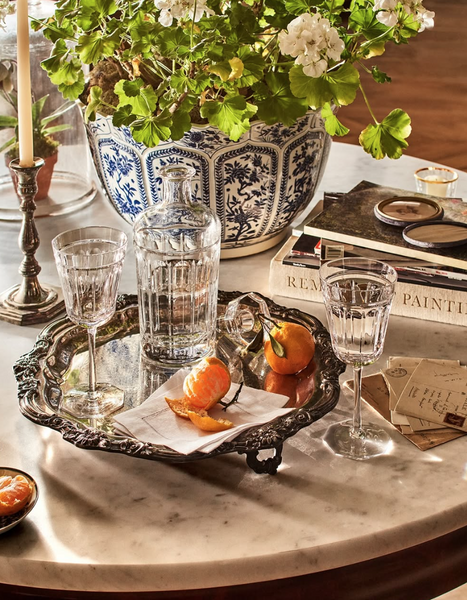 Ralph Lauren Home crystal red wine glass, from the Coraline collection